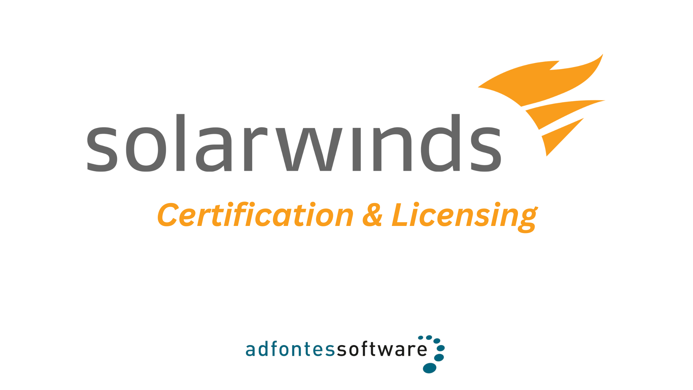SolarWinds Certification and Licensing: Empowering IT Professionals and Ensuring Compliance